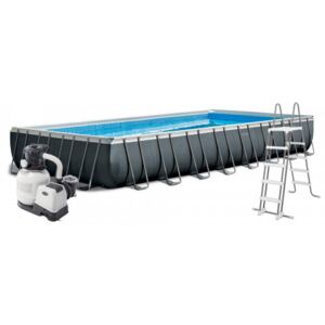 INTEX ULTRA Rectangular FRAME POOLS SET 9,75 x 4,88 x 1.32 M 26374NP