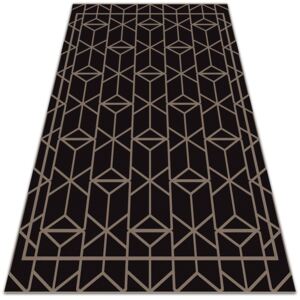 Módne vnútorná vinylový koberec Módne vnútorná vinylový koberec retro pattern
