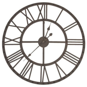 Clayre & Eef Kovové hodiny - Ø 70 * 5 cm