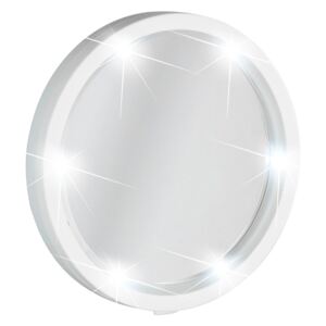 Nástenné zväčšovacie zrkadlo s LED svetlom Wenko Travel