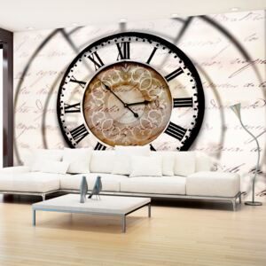 Fototapeta - Clock movement 100x70 cm