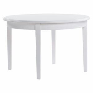 Biely oválny jedálenský stôl Folke Kossa