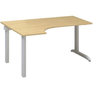 Rohový písací stôl CLASSIC C, ľavý, dezén divoká hruška