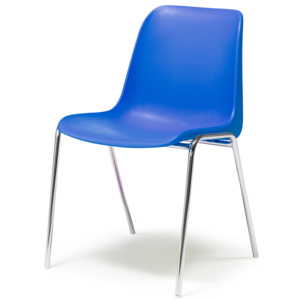 Plastová stolička Sierra, modrá