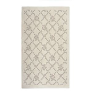 Krémový koberec Floorist Bukle Sarmasik, 80 x 150 cm