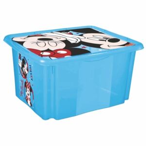 Keeeper Box na hračky Mickey Mouse 24 l - modrý