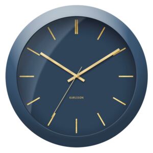 Karlsson KA5840BL Dizajnové nástenné hodiny, 40 cm