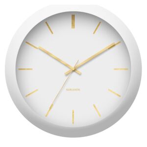 Karlsson KA5840WH Dizajnové nástenné hodiny, 40 cm