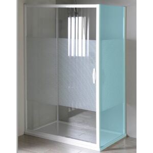 GELCO - ETERNO sprchové dvere posuvné 1200mm, sklo STRIP (GE6912)