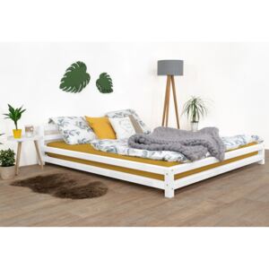 Benlemi Dvojlôžková posteľ Modern 160x190 cm Farba: Biela