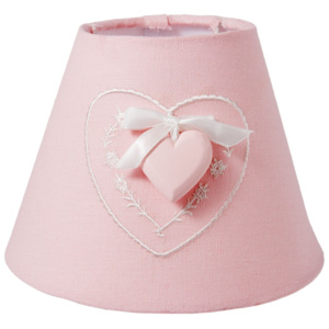 Tienidlo lampa Heart pink - Ø 17 * 13 cm