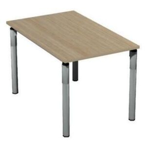 Kancelársky stôl Set, 120 x 70 x 75 cm, rovné vyhotovenie, svetlé drevo
