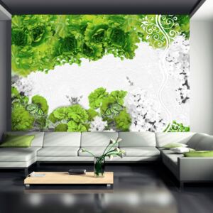 Fototapeta - Colors of spring: green 100x70 cm