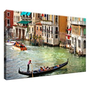 Obraz na plátne Krásny deň v Benátkach 30x20cm 1402A_1T