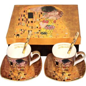 Sada šálky na kávu Gustav Klimt espreso