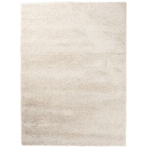 Kusový koberec Shaggy vlas 50 mm krémový 2, Velikosti 60x100cm