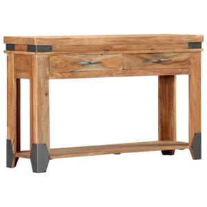 Konzolový stolík 120x35x75 cm masívne akáciové drevo