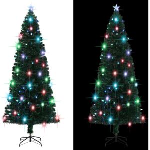 Umelý vianočný stromček s podstavcom a LED 240 cm 380 vetvičiek