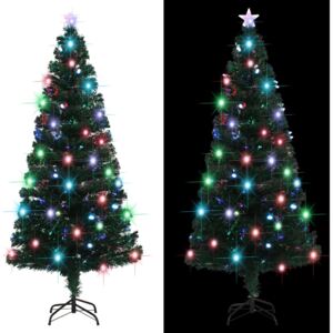Umelý vianočný stromček s podstavcom a LED 180 cm 220 vetvičiek