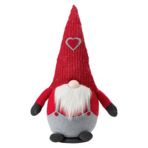 Livarno Home Vianočný trpaslík XXL (červená čiapočka, červené telo) (100337005)
