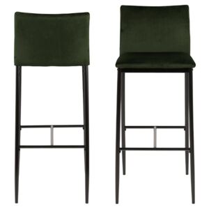 Demina barová stolička zelená