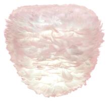UMAGE Eos Evia 30 (svetlo ružová) Stínidla husacie perie, textil & kov 2487