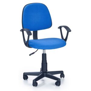 MAXMAX Detská otočná stolička DAMIAN modrá