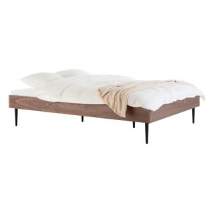 NOO.MA Drevená posteľ Streiko – 140 x 200 cm 205 × 145 × 40 cm
