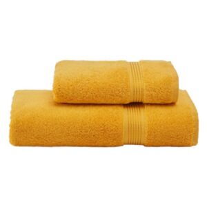 Soft Cotton Osušky LANE 75x150 cm. Osuška je vyrobená z vysoko kvalitnej 100% česanej bavlny o gramáži 580 g/m2. Jej rozmery sú veľkorysé 75x150 cm. Žltá