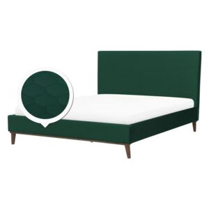 Manželská posteľ 160 cm BARON (s roštom) (zelená). Akcia -10%. Vlastná spoľahlivá doprava až k Vám domov. 1007167
