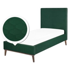 Jednolôžková posteľ 90 cm BARON (s roštom) (zelená). Akcia -22%. Vlastná spoľahlivá doprava až k Vám domov