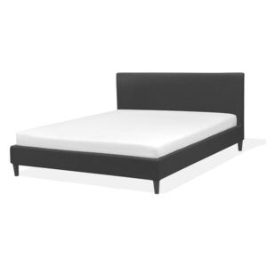 Manželská posteľ 160 cm FUTTI (s roštom) (čierna). Akcia -10%. Vlastná spoľahlivá doprava až k Vám domov