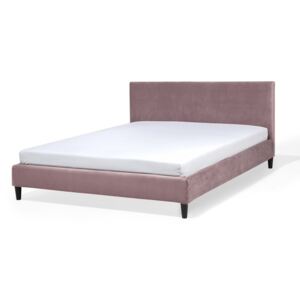 Manželská posteľ 180 cm FUTTI (s roštom) (ružová). Akcia -9%. Vlastná spoľahlivá doprava až k Vám domov