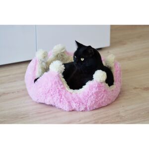 Ružový pelech Princess 38 × 38 × 20 cm, Tommi, Výber Kupujem pre svoju mačku
