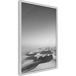 Bimago Zarámovaný obraz - Ocean of Sand I Biely rám 40x60 cm