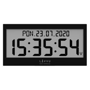 Digitálne hodiny s češtinou LAVVU MODIG riadené rádiovým signálom LCX0011 37cm
