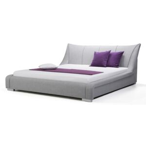 Manželská posteľ 180 cm NICE (s roštom) (sivá). Akcia -21%. Vlastná spoľahlivá doprava až k Vám domov