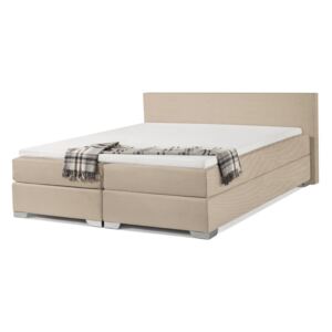 Manželská posteľ Boxspring 180 cm PREMIER (s matracmi) (béžová). Akcia -20%. Vlastná spoľahlivá doprava až k Vám domov