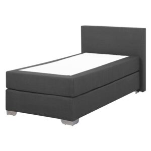 Jednolôžková posteľ Boxspring 90 cm PREMIER (s matracmi) (sivá). Akcia -20%. Vlastná spoľahlivá doprava až k Vám domov