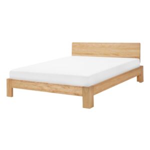Manželská posteľ 180 cm ROYAL (s roštom) (svetlé drevo). Akcia -19%. Vlastná spoľahlivá doprava až k Vám domov