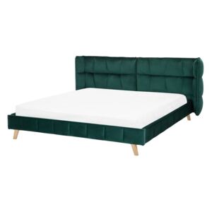 Manželská posteľ 180 cm SENEL (s roštom) (zelená). Akcia -25%. Vlastná spoľahlivá doprava až k Vám domov