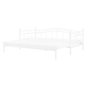Rozkladacia posteľ 90 cm TULO (s roštom) (biela). Vlastná spoľahlivá doprava až k Vám domov. 1007539