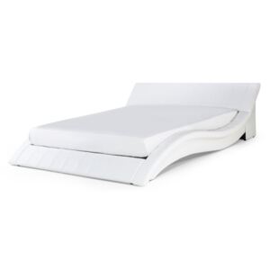Manželská posteľ 180 cm VICHA (s roštom) (biela). Akcia -18%. Vlastná spoľahlivá doprava až k Vám domov