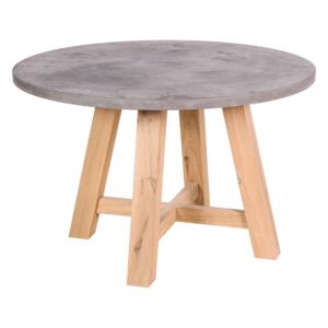 Betónový jedálenský stôl Eetfunk - Kohoutek Old Wood