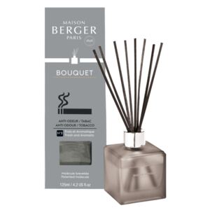 Maison Berger Paris aróma difuzér Cube, Proti tabakovému zápachu - Osviežujúca aromatická vôňa, 125 ml
