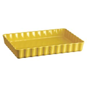 Obdĺžniková koláčová forma, 24 x 34 cm, žltá provence - Emile Henry