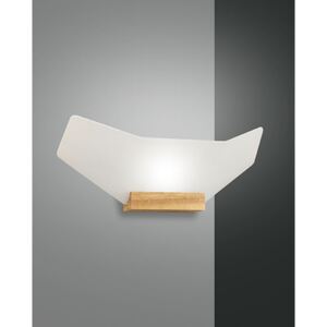 Moderné svietidlo FABAS FLAP WALL LAMP OAK 3475-21-215
