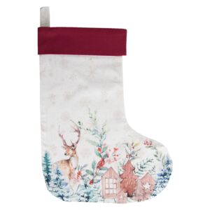 Textilné vianočné pančucha Dearly Christmas - 30 * 40 cm