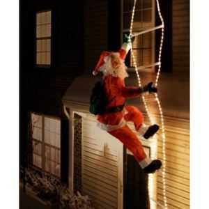 Santa na svetelnom rebríku 240 cm