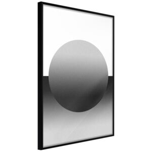 Bimago Zarámovaný obraz - Levitating Sphere Čierny rám 40x60 cm